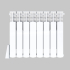 Electric Radiator Standard 8L sections