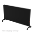 Heating panel FLYME Basic M800 black - 16 м²
