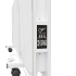 FLYME 1500PW Double-Sided Ceramic Heater Panel on Wheels (White Stone)