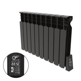 Електрорадіатор ERAFLYME ELITE BLACK 10R Електрорадіатор ERAFLYME ELITE BLACK 10R