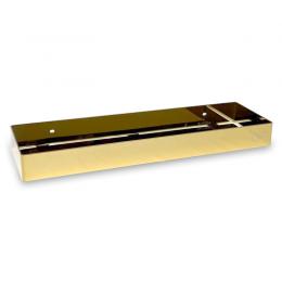Shelf for the bathroom EF Quadro gold 40 cm