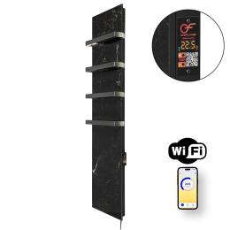 Керамічна панель рушникосушка з Wi-Fi FLYME 700TB темний камінь (4) - на 14 м²