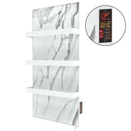 Керамічна панель рушникосушка FLYME 400ТW(3) білий камінь (Б) Керамічна панель рушникосушка FLYME 400ТW(3) білий камінь (Б)