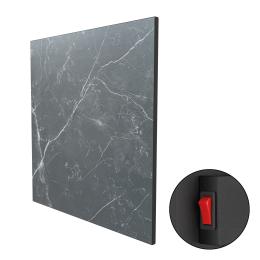 Ceramic Heating Panel 375 W Dark Stone Ceramic Heating Panel 375 W Dark Stone