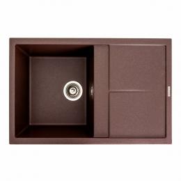 Granite Kitchen Sink Platinum 7950 SELENA Matte Mocha