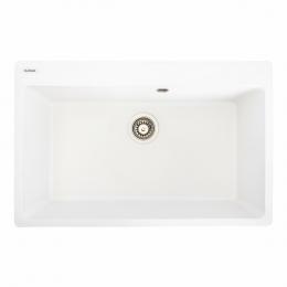 Granite Kitchen Sink Platinum 7850 BOGEMA Matte Snow White