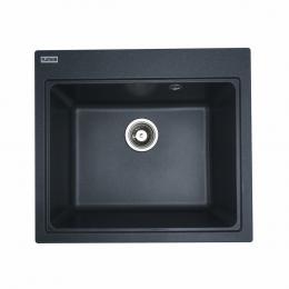 Granite Kitchen Sink Platinum 5852 VESTA Matte Anthracite