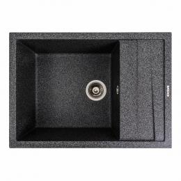 Granite Kitchen Sink Matte 7050 CASCADA Platinum Graphite