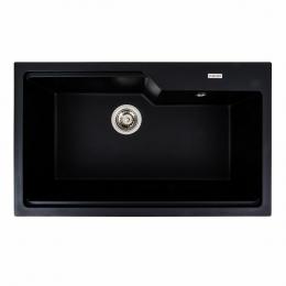 Granite Kitchen Sink VALESO 7545 NIKA Matte Black