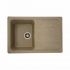 Granite sink for the kitchen Platinum 7850 VERONA matte Caramel