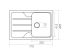 Granite Kitchen Sink Platinum 7850 VERONA Matte Safari