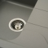 Granite Kitchen Sink Platinum 7850 VERONA Matte Grey Metallic