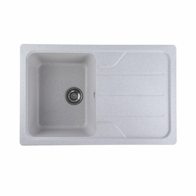 Granite Kitchen Sink Platinum 7850 VERONA Matte Topaz
