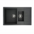 Granite Kitchen Sink Platinum 7850W TOSKANA Matte Anthracite