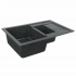 Granite Kitchen Sink Platinum 7850W TOSKANA Matte Anthracite