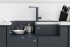 Granite Kitchen Sink Platinum 7950 SELENA Matte Anthracite