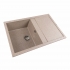 Granite Kitchen Sink Platinum 7950 SELENA Matte Caramel