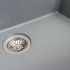 Granite Kitchen Sink Platinum 7850 BOGEMA, Grey Metallic, Matte