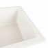 Granite Kitchen Sink Platinum 7945 PARUANA Matte White Speckled