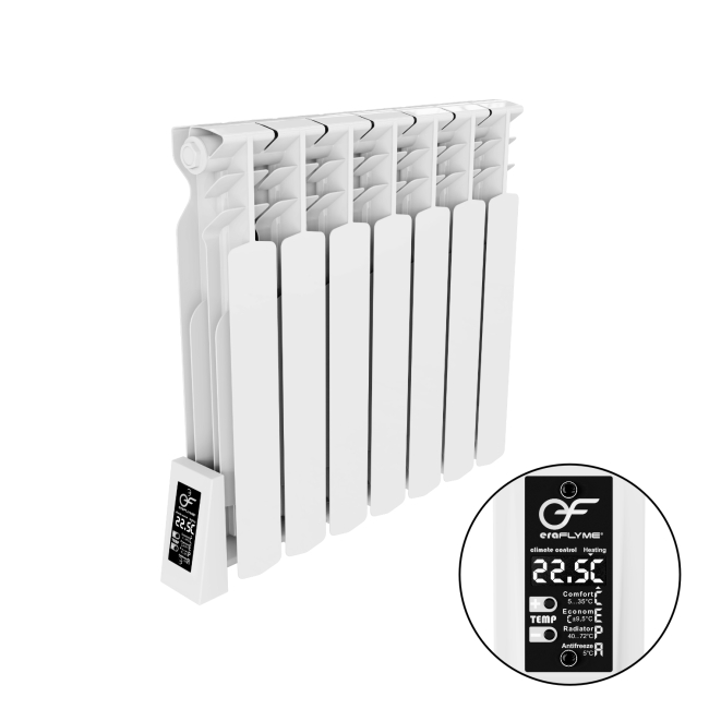 RADIATOR ELECTRICAL 7 L elite with programmer and dual protection