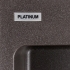 Granite Kitchen Sink Platinum 7850 BOGEMA Matte Grenadine