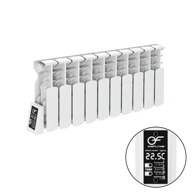 Electric Radiator Mini 10 L sections