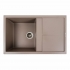 Granite Kitchen Sink Platinum 7950 SELENA Matte Dune