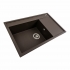 Granite Kitchen Sink Platinum 7950 AZURIT Matte Dark Rock
