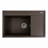 Granite Kitchen Sink Platinum 7950 AZURIT Matte Dark Rock