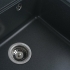 Granite Kitchen Sink Platinum 5852 VESTA Matte Anthracite