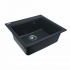 Granite Kitchen Sink Platinum 5852 VESTA Matte Anthracite