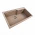 Granite Kitchen Sink VALESO 7545 NIKA Caramel