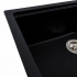 Granite Kitchen Sink VALESO 7545 NIKA Matte Black