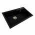 Granite Kitchen Sink VALESO 7545 NIKA Matte Black