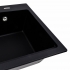 Granite Kitchen Sink VALESO 7545 NIKA Matte Black