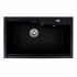 Granite Kitchen Sink VALESO 7545 NIKA Black Metallic