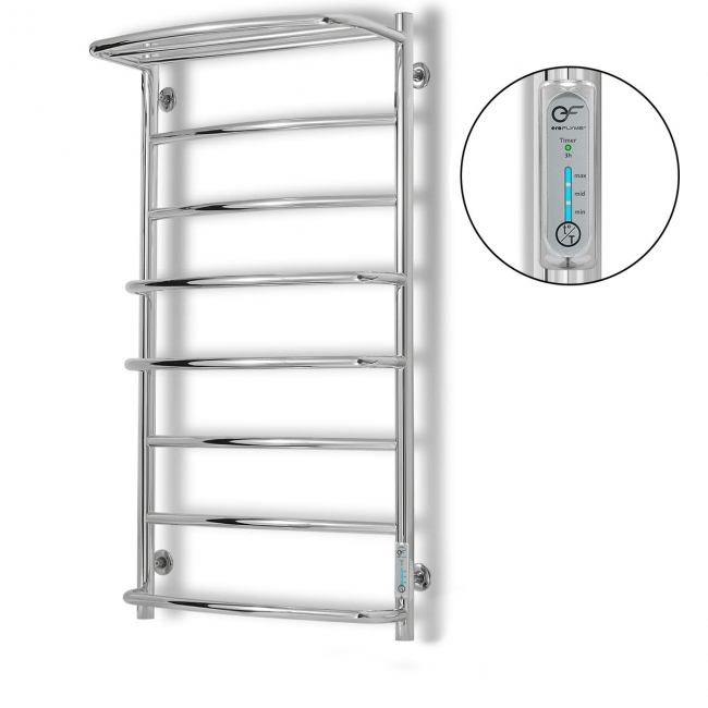 EF Flash 8 R towel dryer with right connection