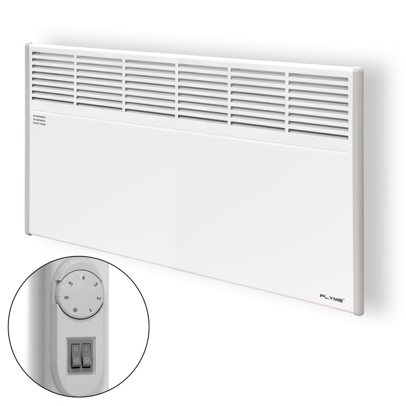 Convector heater outlet