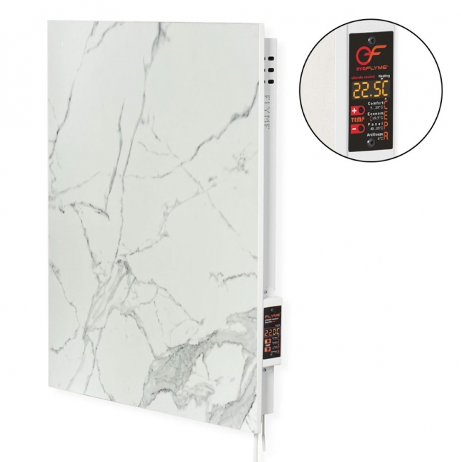 PANEL CERAMIC FLYME 450PW white stone