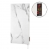 Ceramic heating panel 400TW white stone