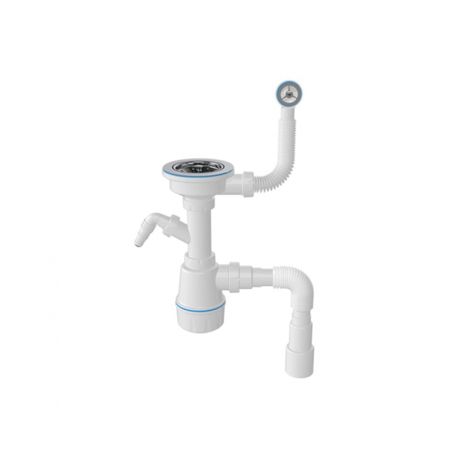 Single Euro Siphon for Granite Sink NOVA 1048