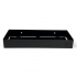 Shelf for the bathroom EF Quadro black (30 cm)