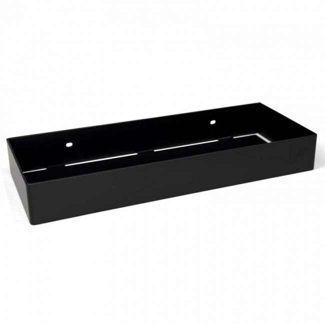  Shelf for the bathroom EF Quadro black (30 cm)