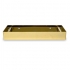 Shelf for the bathroom EF Quadro gold 30 cm