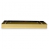 Shelf for the bathroom EF Quadro gold 40 cm