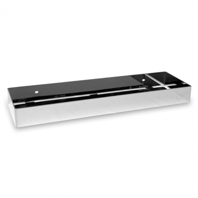 Shelf for the bathroom EF Quadro chrome (40 cm)