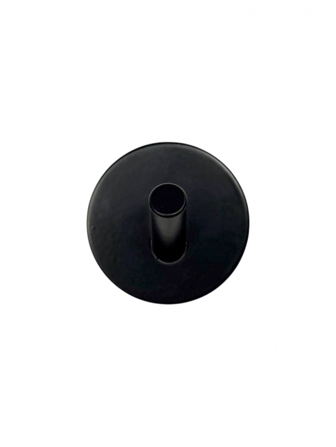 Universal round hook EF black