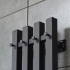 Полотенцесушитель  EF Levante 210×1200 черная
