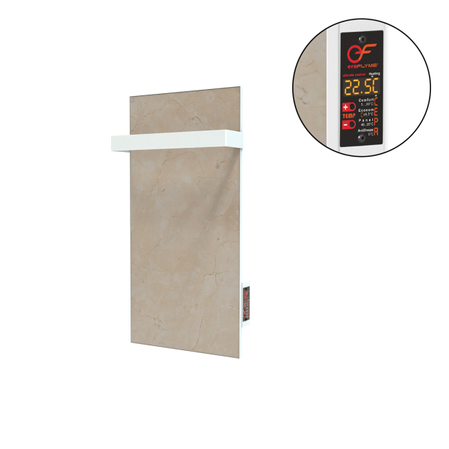 Керамічна панель рушникосушка FLYME  250TW(1) бежева (Б)