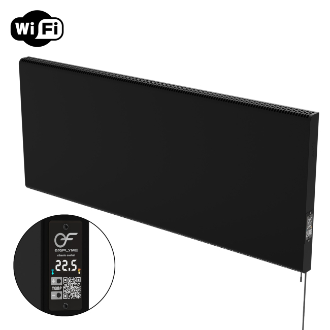 heating panel FLYME Smart M1000 black - 20 м²